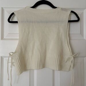 Sweater crop top